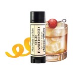 Old Fashioned Lip Balm - Funny gift for bourbon whiskey lover stocking stuffer for men man chapstick unique Christmas gift ideas for dad, husband, boyfriend