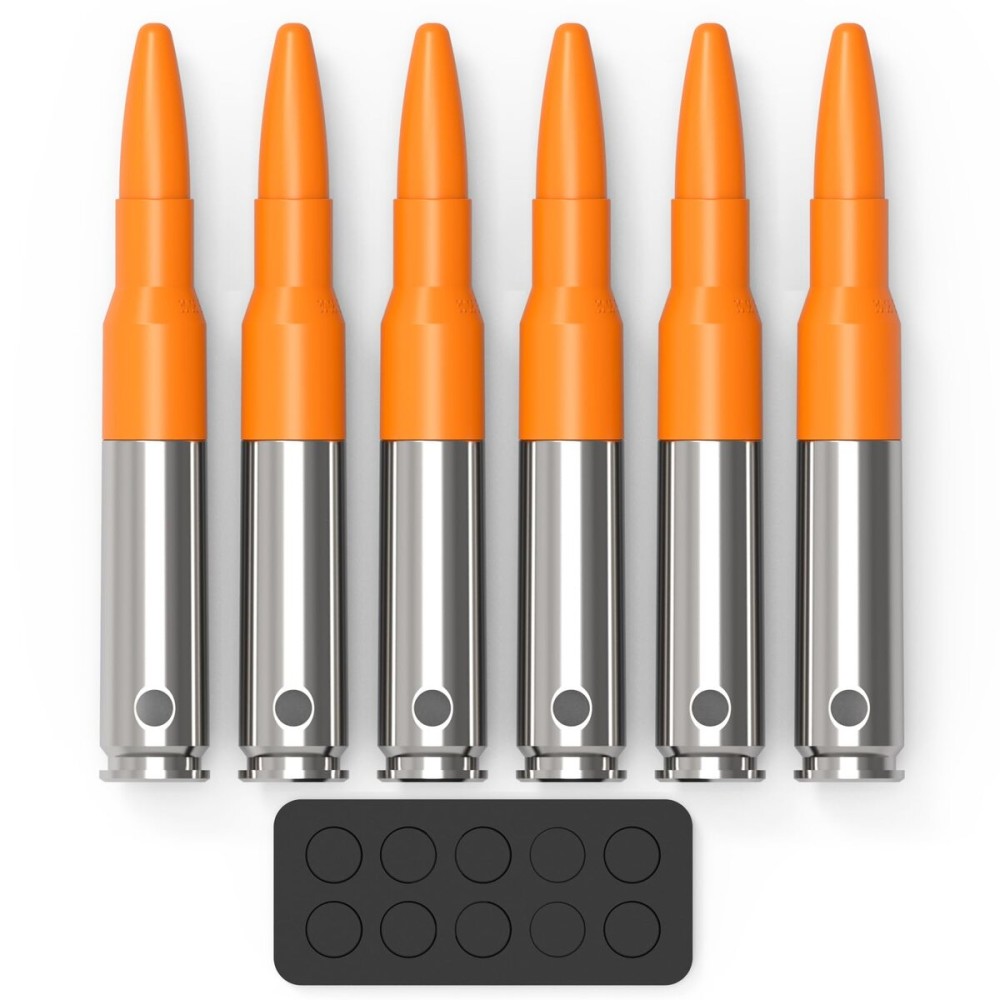 GORTAR 3006 Snap Caps Training Dummy Rounds Practice Safe Loading Firing Close to Real Weight -6 Pcs