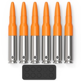 GORTAR 3006 Snap Caps Training Dummy Rounds Practice Safe Loading Firing Close to Real Weight -6 Pcs