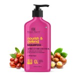 Botanic Hearth African Shea Butter Shampoo Infused With Jojoba Oil, Hyaluronic Acid, Vitamin E & Ceramide | Clarifying Shampoo To Nourish, Defend & Strengthen Hair | For All Hair Types, 16 Fl Oz