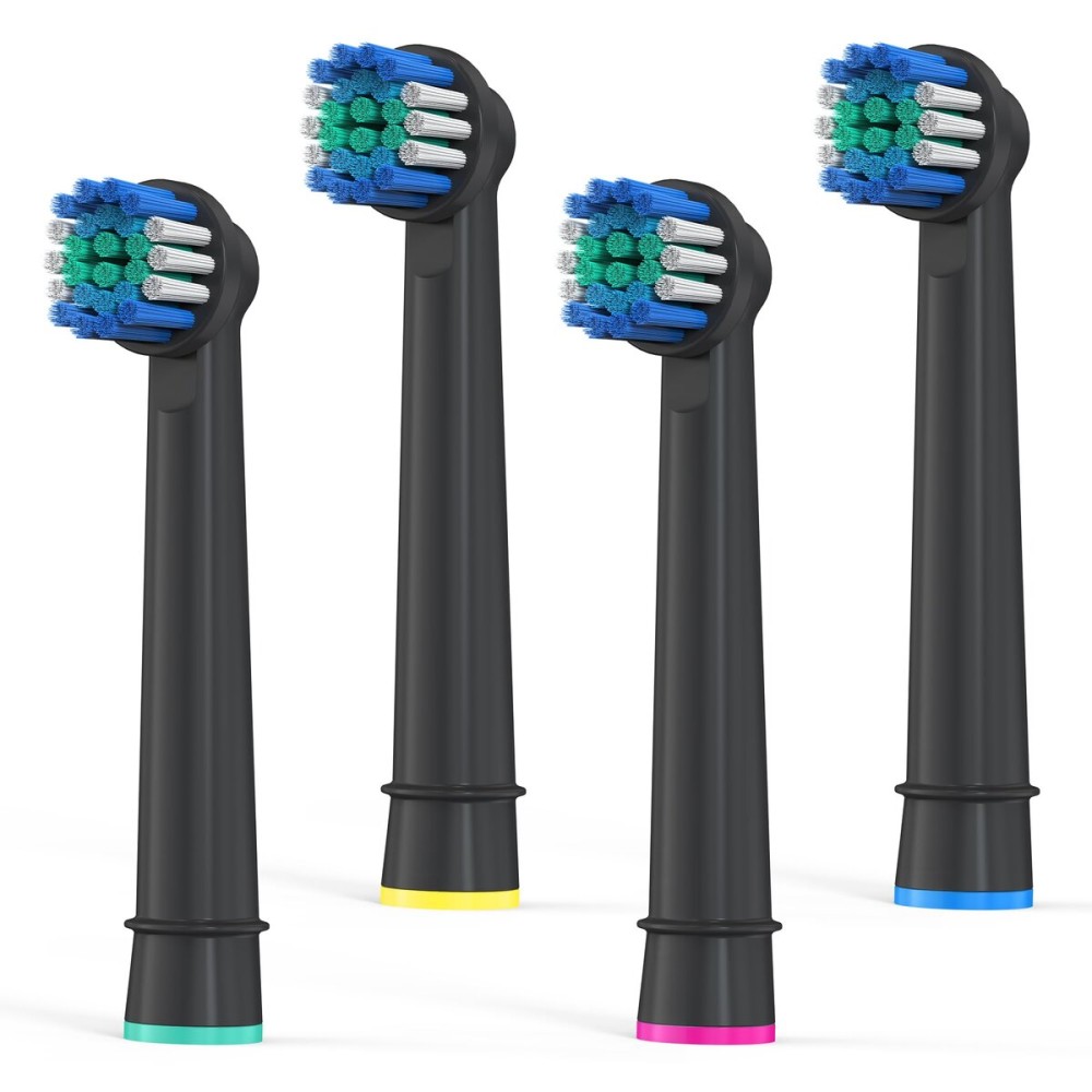 Replacement Toothbrush Heads Compatible with Oral B Braun, 4 Pcs Professional Precision Clean for Oral-b 7000, Clean, Oral B Pro 1000, 9600, 500, 3000, 8000