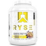 RYSE Loaded Protein Powder - Blueberry Muffin - 25g Whey Protein Isolate & Concentrate with Prebiotic Fiber & MCTs - Low Carb, Low Sugar, Digestive-Friendly - 54 Servings / 4 lb Tub