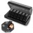 Weekly Pill Organizer 4 Times a Day, Large Pill Box 7 Day Daily Pill Case with 28 Extra Large Compartments Portable Travel Pill Container Big Medicine Organizer for Supplement Vitamin (Black)