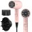AINA Hair Dryer with Diffuser, Blow Dryer for Women | Advanced Ionic Technology, Ceramic Coating | Cold Shot Features Turbo Heat for Fast Drying and Shine 110V/ALCI (Babe Pink)