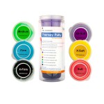 FlintRehab Quality Therapy Putty for Kids & Adults (6 Pack, 3-Oz Each) Thera Putty for Hand Therapy & Fidgeting | Exercise Hand Putty for Hand Strength | Helps Relieve Stress & Anxiety
