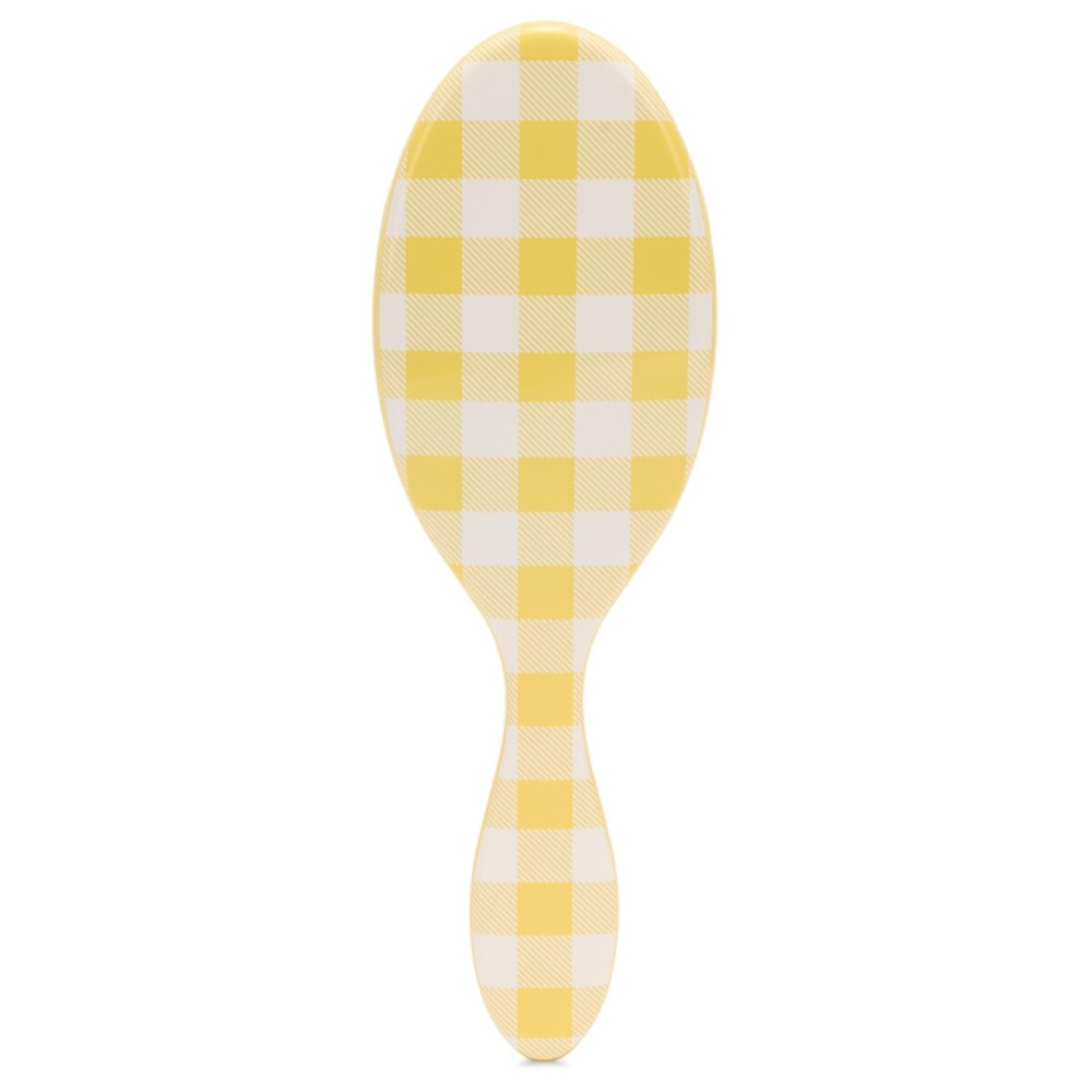 Wet Brush Original Detangler, Golden Gingham (Coastal Charm), Ultra-Soft IntelliFlex Bristles Glide Through Tangles, Detangling Hair Brush (Wet & Dry), Women & Men, Limited Edition