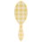 Wet Brush Original Detangler, Golden Gingham (Coastal Charm), Ultra-Soft IntelliFlex Bristles Glide Through Tangles, Detangling Hair Brush (Wet & Dry), Women & Men, Limited Edition