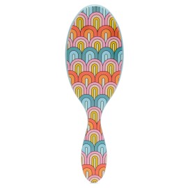 Wet Brush Original Detangler, Rainbow (Sun Days), Ultra-Soft IntelliFlex Bristles Glide Through Tangles, Detangling Hair Brush (Wet & Dry), Women & Men, Limited Edition