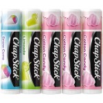 ChapStick Lip Balm, Vacation Getaway Collection (Snow Cone, Limeade, and Cotton Candy) + 2 Cotton Candy, 0.15 Oz Ea (5 Piece Set)