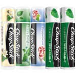 ChapStick Lip Balm, Mint Favorites (Vanilla Mint, Minty Delight, and Peppermint) + 2 Classic Spearmint, 0.15 Oz Ea (5 Piece Set)