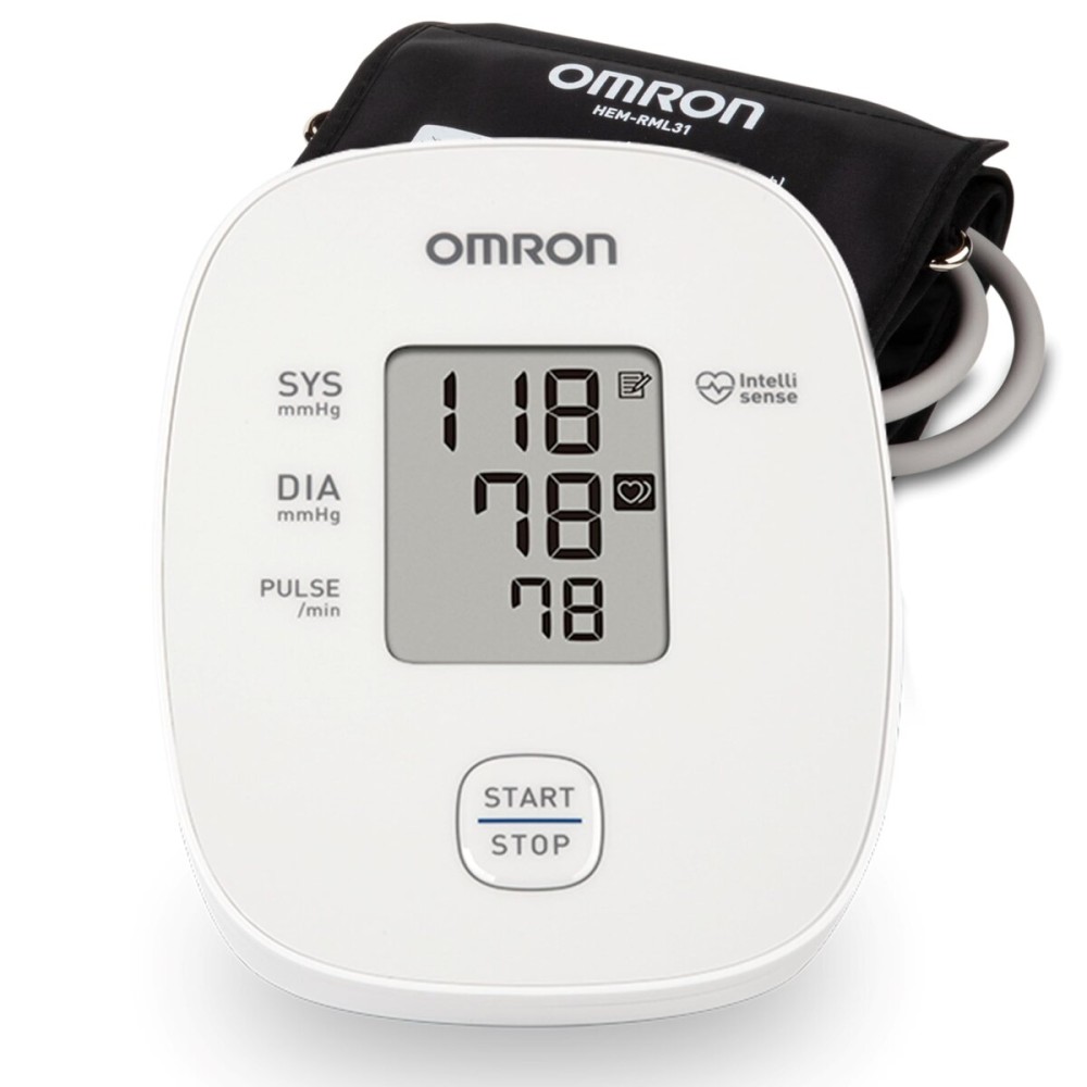 OMRON Iron Blood Pressure Monitor for Home Use & Upper Arm Blood Pressure Cuff - 1 Doctor & Pharmacist Recommended Brand - Clinically Validated