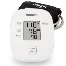 OMRON Iron Blood Pressure Monitor for Home Use & Upper Arm Blood Pressure Cuff - 1 Doctor & Pharmacist Recommended Brand - Clinically Validated