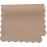 Ava + Oliver Vegan Leather Baby Changing Mat (16 X 30 in) - Multipurpose Wipeable and Portable Diaper Mat - Foldable for Travel (Taupe Scallop)