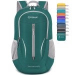 ZOMAKE Ultra Lightweight Packable Backpack 25L, Foldable Hiking Backpacks Water Resistant Small Folding Daypack for Travel(Army Green-NEW)