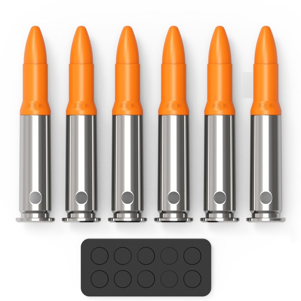 GORTAR 3030 Win Snap Caps Training Dummy Rounds Practice Safe Loading Firing Close to Real Weight -6 Pcs