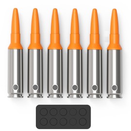 GORTAR 6.5 mm Creedmoor Snap Caps Training Dummy Rounds Practice Safe Loading Firing Close to Real Weight -6 Pcs