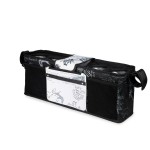 WONDERFOLD Universal Parent Console Stroller Organizer with 4 Insulated Cup Holders, Hook & Loop Handle Attachment, 2 Storage Pockets, Removable Shoulder Strap, Van Gogh Museum Sketches
