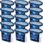 ZARPAX Moisture Absorber Activated Charcoal 10.5 oz/300g | Removes Moisture, Damp, Humidity & Odors | Odor Absorber | Moisture Trap for Bathroom, Closet, Kitchen & Small Spaces | Set of 15