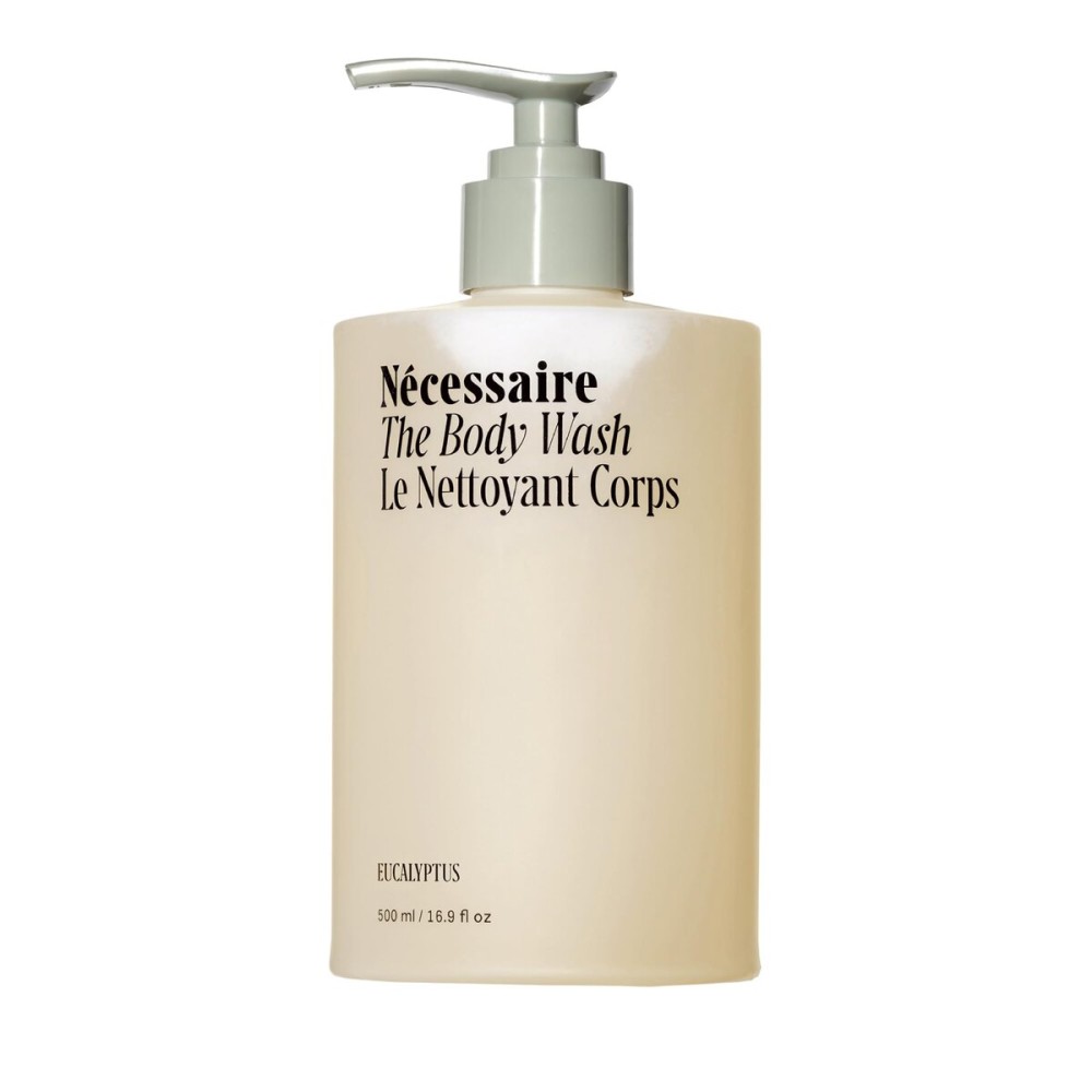 Ncessaire The Body Wash Eucalyptus - Multi-Oil Shower Gel Cleanser for Women + Men - Non-Comedogenic Body Wash with Niacinamide. 500ml/16.9 fl oz
