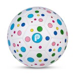 Picador Size 4 Soccer Ball, Colorful Soccer Ball for Kids 4-6 6-8 8-12 Girls Boys Youth Outdoors Sports Training Recreation Playing Ball Back to School