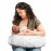 Boppy Nursing Pillow - Ergonomic Bottle & Breastfeeding Pillow with High, Firm, Large Area, Water-Repellent Cushion with Washable Cover; Baby Safety Alliance Verified - Gray Gentle Leaves
