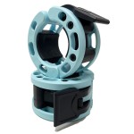 Clout Fitness Olympic Barbell Clamps Collars Quick Release Pair of Locking Weight Clips Fit 2 Inch Barbell (Blue)