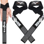 BEAST RAGE Lifting Wrist Straps for Weightlifting, Straps Gym Grip Power Workouts Lifting Straps Padded Cotton Men Women Wrap Lift, Deadlift Bodybuilding Weight Lifting Exercise Straps (Basic)