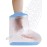CureSquad Foot Cast Shower Cover with Non-Slip Bottom, Cast Cover for Foot, Waterproof Cover for Shower After Surgery, Soft Comfortable Ankle Cast Cover for Showering, Reusable Cast Protector