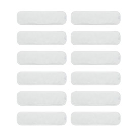 babygoal Reusable Cloth Diaper Inserts 12 Pack, Absorbent & Breathable 3-Layer Microfiber Inserts for babygoal Newborn Cloth Diapers, Small Size-12ST-B