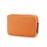 E-Tree Cute Small Makeup Bag,Cosmetic Toiletry Make up Skin Care Little Items Pouch for Purse,Zipper Mini Tech Charger Cable Electronic Organizer Case,Travel Accessories for Women Men Teen,Orange