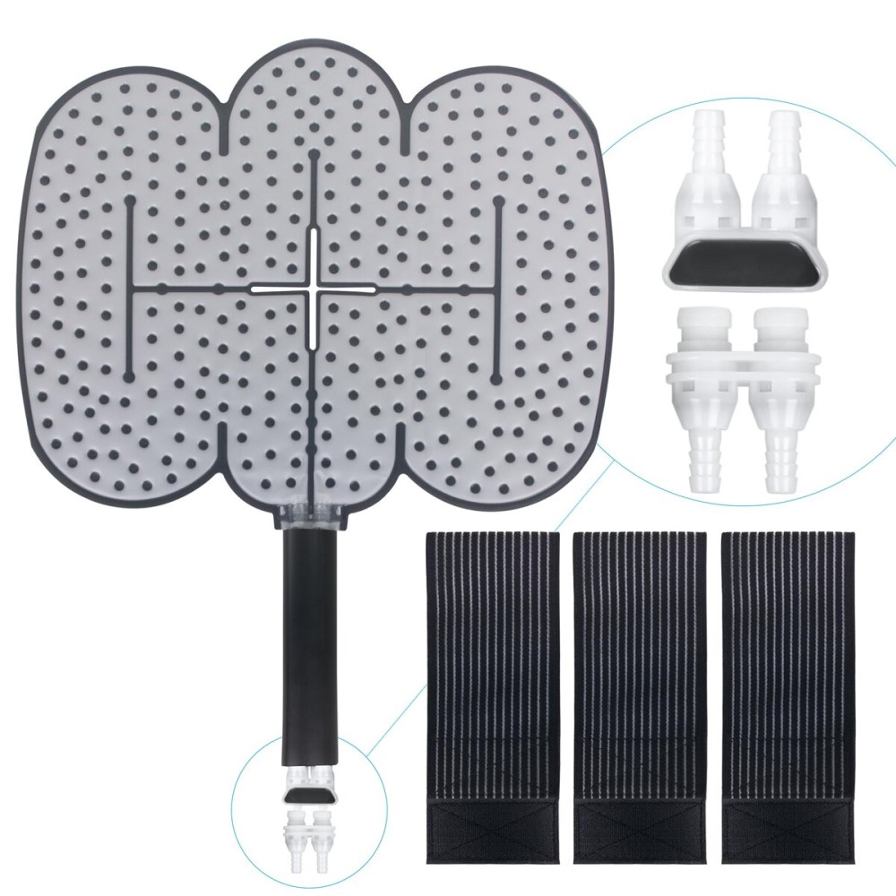 NEHOO Extra Large Pad for Cold Therapy System, Replacement Pad for Knee or Hip, Including One Pair of Dual-Connectors, Suitable for 1/4 Inner Diameter Hose, Watch Product Video About Compatibility