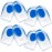 Gel Silicone Heel Pads,4 Pairs Heel Cups for Achilles Tendonitis,Shoe Wedge Inserts for Plantar Fasciitis,Sore Heel, Heel Spur and Heel Pain Relief,Heel Support for Men/Women(Medium)