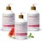 RAW SUGAR Moisture Loving Hand Wash, 16.9 Fl Oz (Pack of 3) Watermelon + Fresh Mint Liquid Hand Soap for Kitchen or Bathroom, Cleanses & Refreshes Hands, Formulated without Sulfates & Parabens