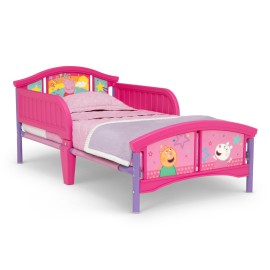 Delta Children Plastic Toddler Bed, Peppa Pig