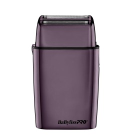 BaBylissPRO FoilFX Cord/Cordless Metal Double Foil Shaver (Purple)