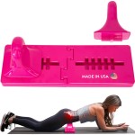 Thrival Bullseye - Precision Psoas Muscle Release Tool for Hip Flexor, Back, Hamstring, Glute, Iliacus, and Neck Pain - Deep Tissue, Trigger Point, and Myofascial Release - Pink