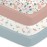 Bimocosy Crib Sheets 4 Pack, Baby Crib Sheets Fitted for Boys and Girls Breathable & Snug Fit, Soft Toddler Bed Sheets for Standard Crib Mattress Nursery Daycare Essentials, Forest Friends