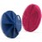 Silicone Body Scrubber 2 Pack, BEAUTAIL Shower Bath Scrubber, More Hygienic Than Traditional Loofah, Lather Nicely, Gentle Exfoliating Brush for Women Men Baby Sensitive Skin, Blue+Rose