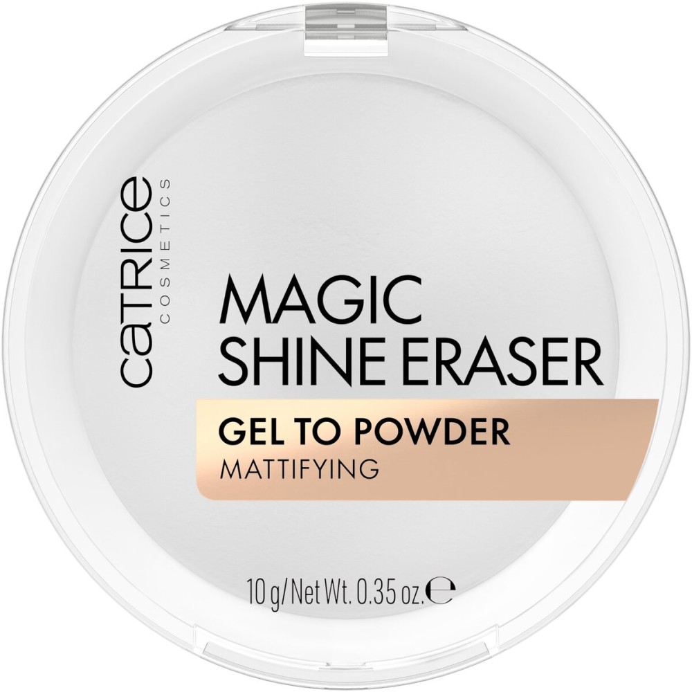 Catrice | Magic Shine Eraser Gel-To-Powder | Instant Matte, Soft-Focus Effect | Transparent, Travel-Friendly Formula | Vegan & Cruelty Free