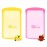 2 Boxs (100 Sheets) Hand Washing Soap Sheets for Outdoor Travel,Portable Camping Hand Soap,Hiking Washing Hand Bath Paper Soap for Travel,BBQ,Party,School,Girls(Yellow&Pink)