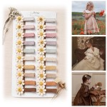 Hair Clips for Girls Women Toddler Baby,Assorted 20Pcs Flower Daisy Fabric Fully Lined Small Alligator Clips Hair Accessories for Teens Child Kids with Thick Thin Hair Gifts