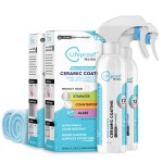 Lifeproof 2-Pack Ceramic Coating Spray Kit - Shine, Seal & Protect Kitchen & Bath Surfaces, Repels Stains & Grime