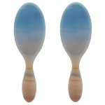 Wet Brush Original Detangler Hair Brush, Blue (Desert Afterglow), Ultra-Soft IntelliFlex Bristles, Detangling Bristles Glide Through Tangles (Wet Dry & Damaged Hair), Women & Men (2 Pack)