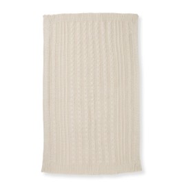 Burt\'s Bees Baby Infant Blanket, Cable Knit, Made with 100% Soft Breathable Organic Cotton, Nursing Blankets, Machine Wash Baby Newborn Essentials, Size 30 x 40 Inch