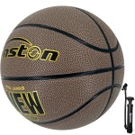 Senston 29.5 Leather Basketballs Outdoor Indoor Mens Basketball Ball Official Size 7 Outdoor/Indoor Game