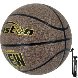 Senston 29.5 Leather Basketballs Outdoor Indoor Mens Basketball Ball Official Size 7 Outdoor/Indoor Game