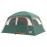 CAMPROS CP Tent-6-Person-Camping-Tents, Waterproof Windproof Family Tent with Top Rainfly, 4 Large Mesh Windows, Double Layer, Easy Set Up, Portable with Carry Bag (Dark Green)