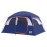 CAMPROS CP Tent-6-Person-Camping-Tents, Waterproof Windproof Family Tent with Top Rainfly, 4 Large Mesh Windows, Double Layer, Easy Set Up, Portable with Carry Bag (Navy Blue)