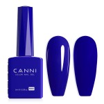 CANNI Blue Gel Nail Polish, 1Pcs Royal Navy Blue Gel Polish Dark Cobalt Deep Color Soak Off U V French Nail Manicure Salon DIY