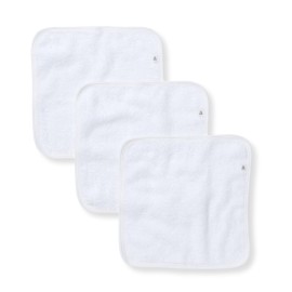 Burt\'s Bees Baby Infant Washcloths, 100% Organic Cotton, Soft and Super Absorbent Knit Terry & Woven Terry Wash Cloth